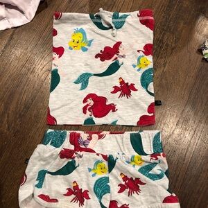 Disney Little Eleven little mermaid 🧜♀️ shorts & bag size 4